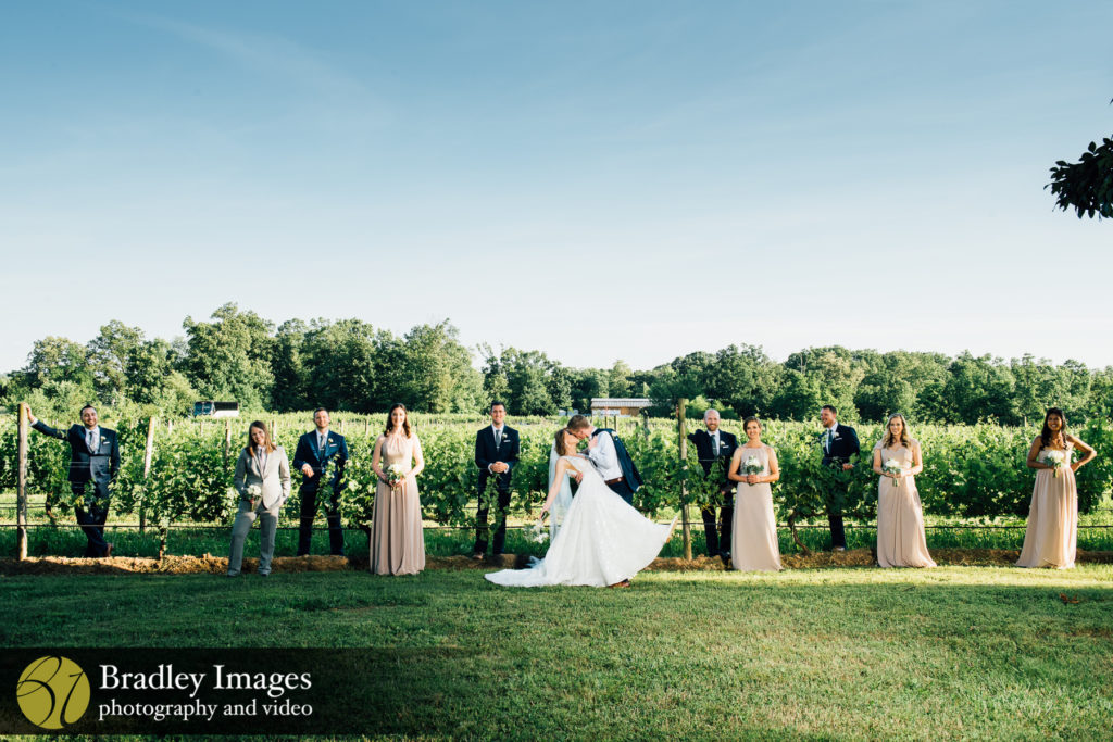 Harvest House at Lost Creek Winery Bridal Party 