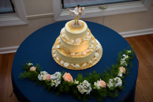 Rehoboth Beach wedding cake cake topper